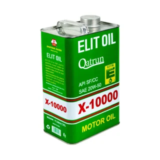 روغن موتور الیت کد X-10000 مدل 20W50 SF/CC حجم 4 لیتر 102156952