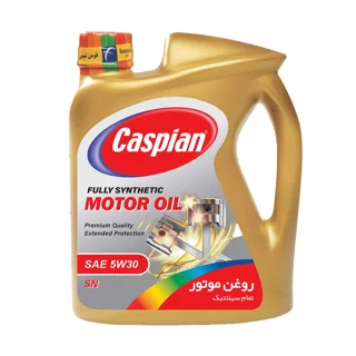 روغن موتور کاسپین مدل 5W-30 SN حجم 4 لیتر 102159915