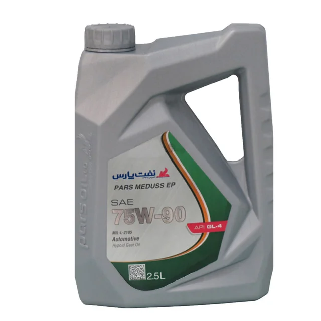 روغن دنده نفت پارس مدل پارس مدوس کد SAE 75w-90 حجم 2.5 لیتر 102245913