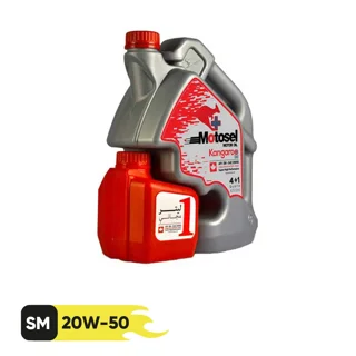 روغن موتور خودرو موتوسل مدل کانگورو 20W50 حجم 5 لیتر 102156924