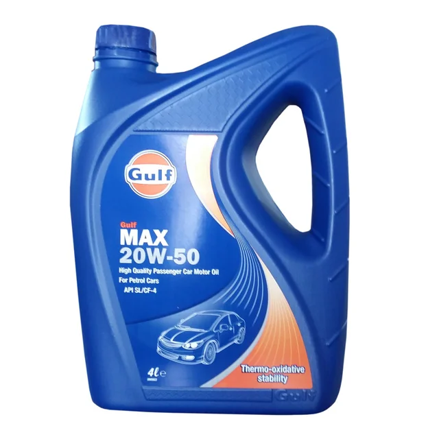 روغن موتور گالف مدل مکس ( MAX ) 20W50 SL حجم 4لیتر 102158337