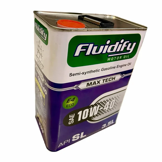 روغن موتور خودرو بنزینی فلو دی فای مدل 10W40 SL 10W-40 حجم 3.5 لیتر 102159520