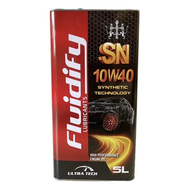 روغن موتور خودرو بنزینی فلودیفای مدل 10w_40 SN حجم ۵ لیتر 102157604
