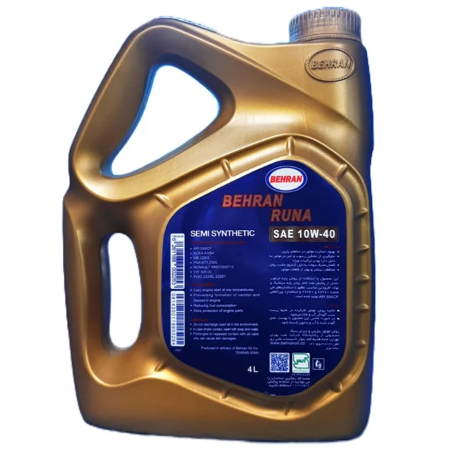 روغن موتور بهران مدل رانا 10w-40 حجم 4 لیتر 101710565