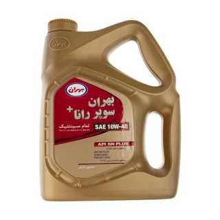 روغن موتور بهران مدل سوپر رانا پلاس SAE 10W-40 حجم 4 لیتر 101710763