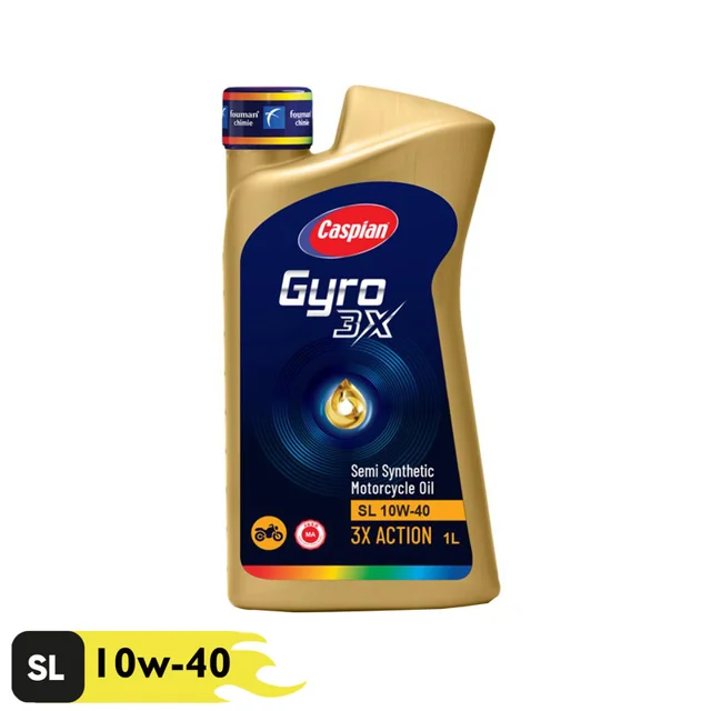 روغن موتورسیکلت کاسپین مدل SL-10W-40 حجم 1 لیتر 102156467