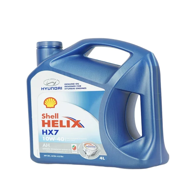 روغن موتور خودرو بنزینی شل مدل Shell Helix HX7 AH 10W-40 (SN A3/B4) SN 10W-40 حجم 4 لیتر 102159123