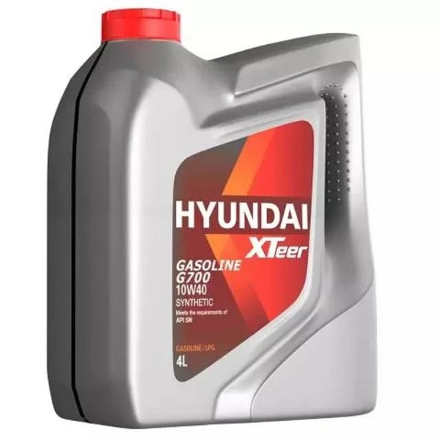 روغن موتور هیوندای اکستیر مدل G700 10W40 SN حجم 4 لیتر 102157375