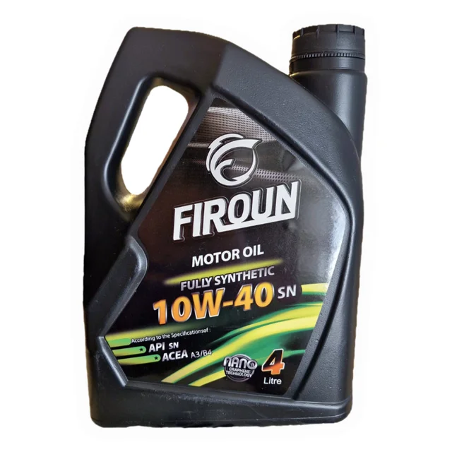 روغن موتور خودروی بنزینی فیرون مدل نانوگرافن NEW 10w40 SN حجم ۴ لیتر 102156405