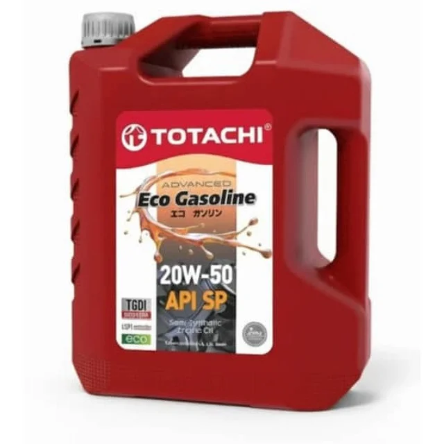 روغن موتور خودرو بنزینی، توربوشارژ، تنفس طبیعی توتاچی مدل Eco Gasoline 20w-50  SP 20W-50 ح 102159643