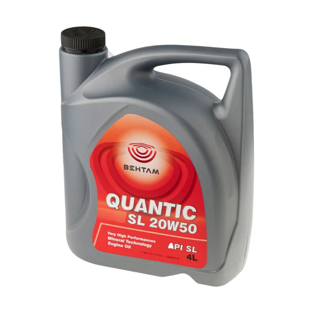 روغن موتور خودرو بهتام روانکار مدل 20W50 Quantic حجم 4 لیتر 101710175