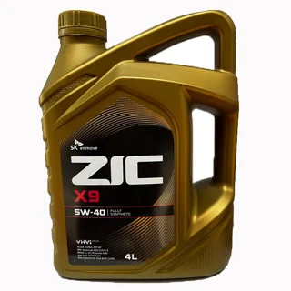 روغن موتور خودرو بنزینی زیک مدل X9 5W-40 SP حجم 4 لیتر 102158954