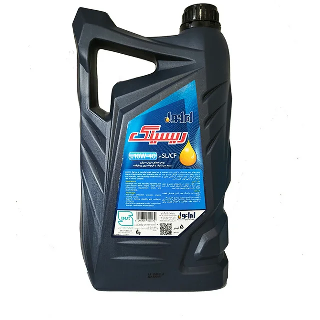 روغن موتور ایرانول مدل Racing 10W40 SL حجم 5 لیتر 101710124