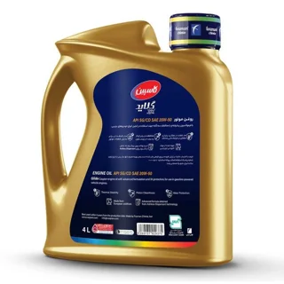 روغن موتور خودرو بنزینی کاسپین مدل 20W-50 SG حجم 4 لیتر 102152673