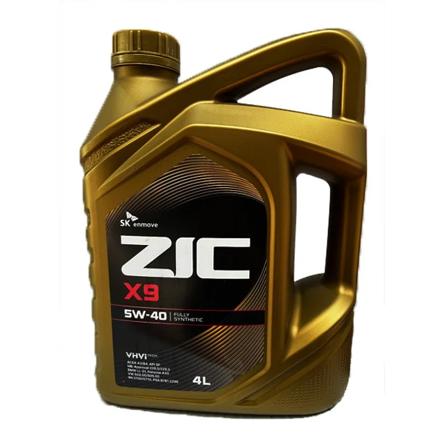 روغن موتور خودرو بنزینی زیک مدل X9 5W-40 SP حجم 4 لیتر 102158960