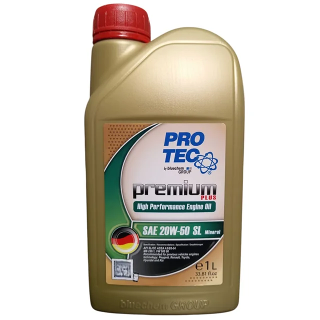 روغن موتور خودرو بنزینی پروتک مدل SL 20W-50 حجم 1 لیتر 102159595